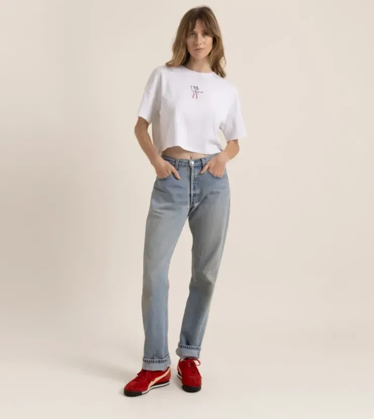 Roark Bear Boxy Basquiat Premium Tee Clearance