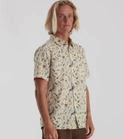 Roark Journey Button Up Shirt BendikAlmondPaste Discount