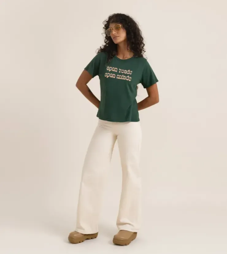 Roark Open Roads Everyday Premium Tee Emerald New
