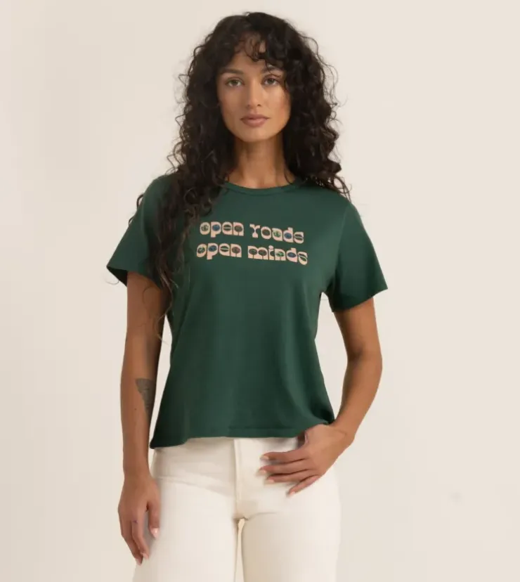 Roark Open Roads Everyday Premium Tee Emerald New