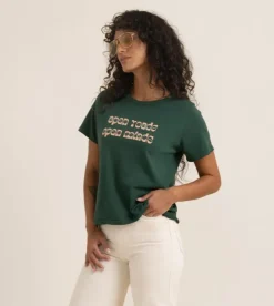Roark Open Roads Everyday Premium Tee Emerald New