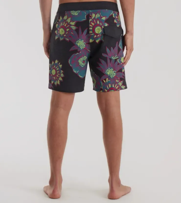 Roark Passage Boardshorts 17" AuroraFloraBlack Hot